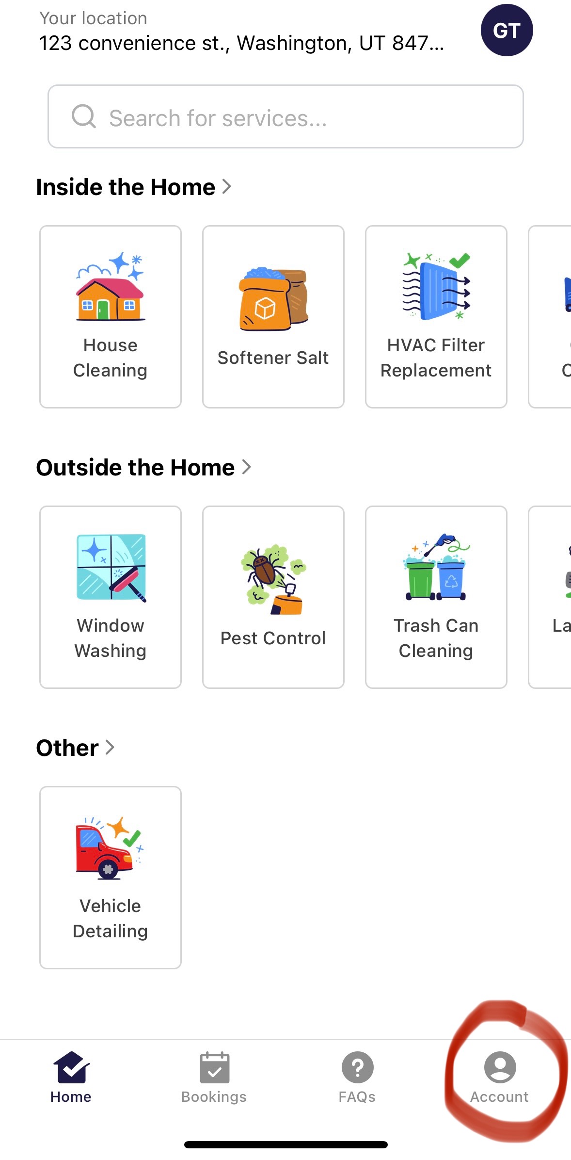 Step 1: Open Settings